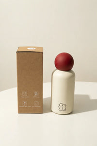 Studio Picnic Cream Stainless-Steel Water Bottle