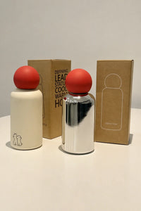 Studio Picnic Cream Stainless-Steel Water Bottle