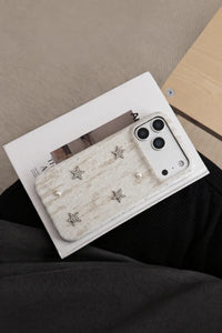 Dreamy Light Cream Fabric Phone Case