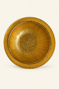 Solar Flare Gold Glass Dinnerware Set