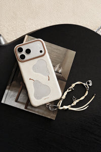 Quiet Fruit Cream Speckled Phone Case