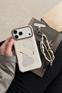 Quiet Fruit Cream Speckled Phone Case