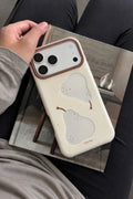 Quiet Fruit Cream Speckled Phone Case