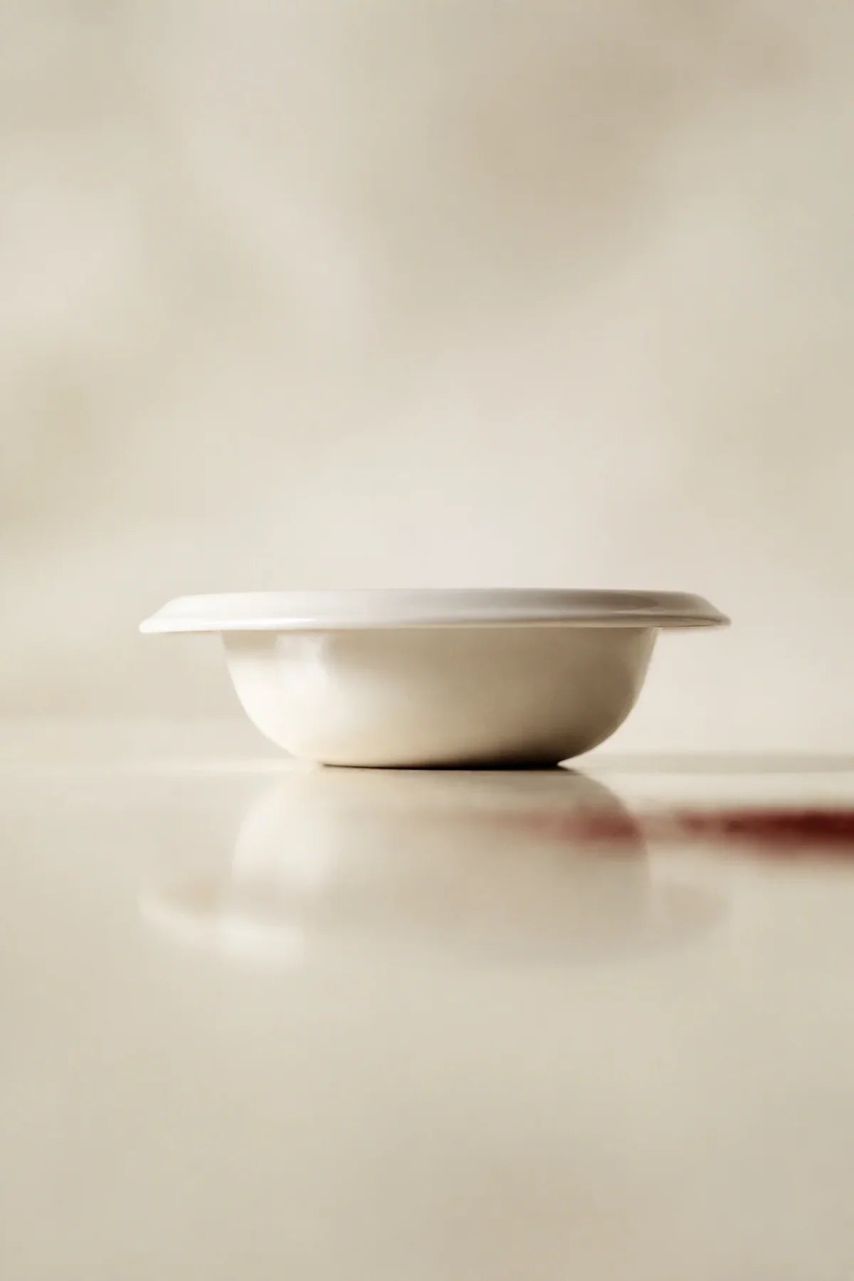 Soft Orbit Pastel Glass Dessert Bowl