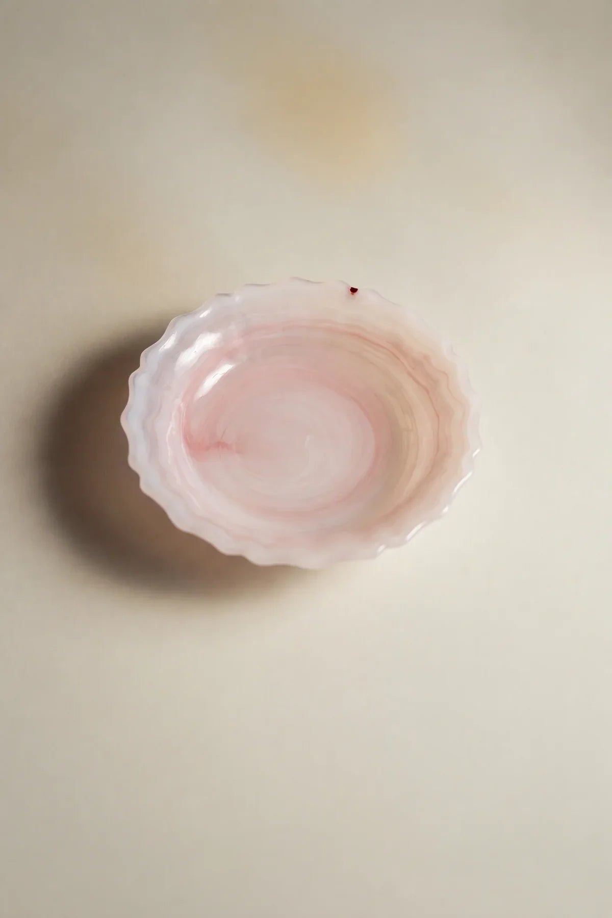 Soft Orbit Pastel Glass Dessert Bowl