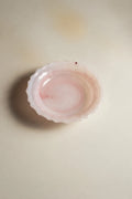 Soft Orbit Pastel Glass Dessert Plate