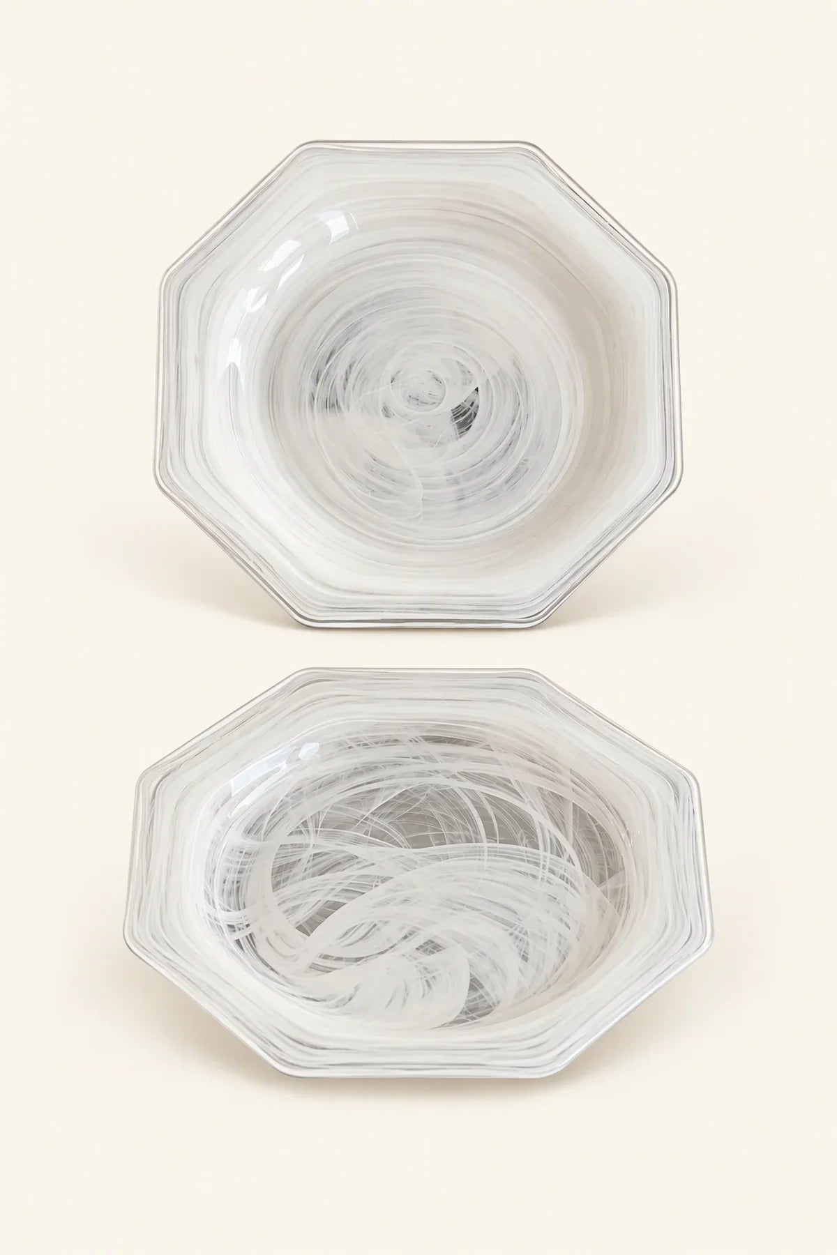 Cloud Current Clear Glass Tableware Set