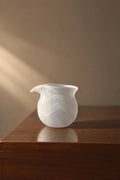 Mist Ritual Frosted White Glass Tea Set