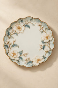 Tide Pool Pastel Glass Serving Bowl
