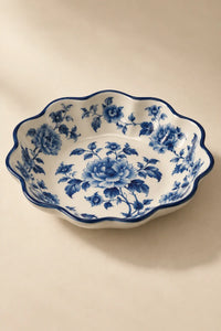 Tide Pool Pastel Glass Serving Bowl