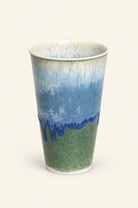 Glacier Tide Blue-Green Ceramic Cup