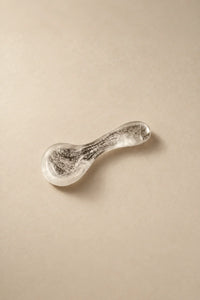 Moon Ice Frosted Glass Spoon