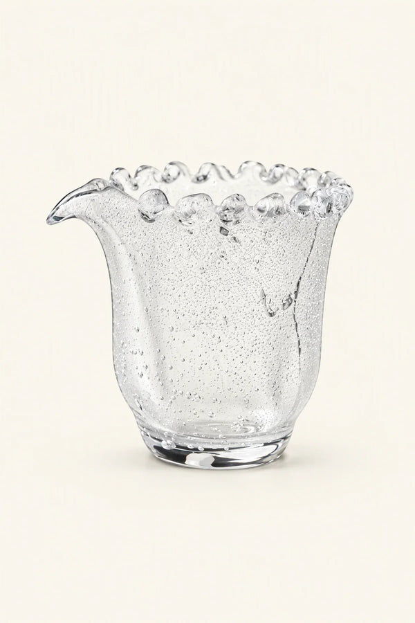 Dew Crown Frosted Glass Fair Cup