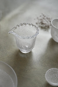Dew Crown Frosted Glass Fair Cup