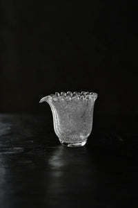 Dew Crown Frosted Glass Fair Cup