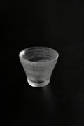 Moonlit Current Frosted White Glass Cup