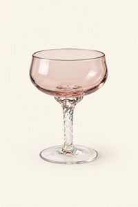 Violet Hour Amethyst Glass Cocktail Coupe