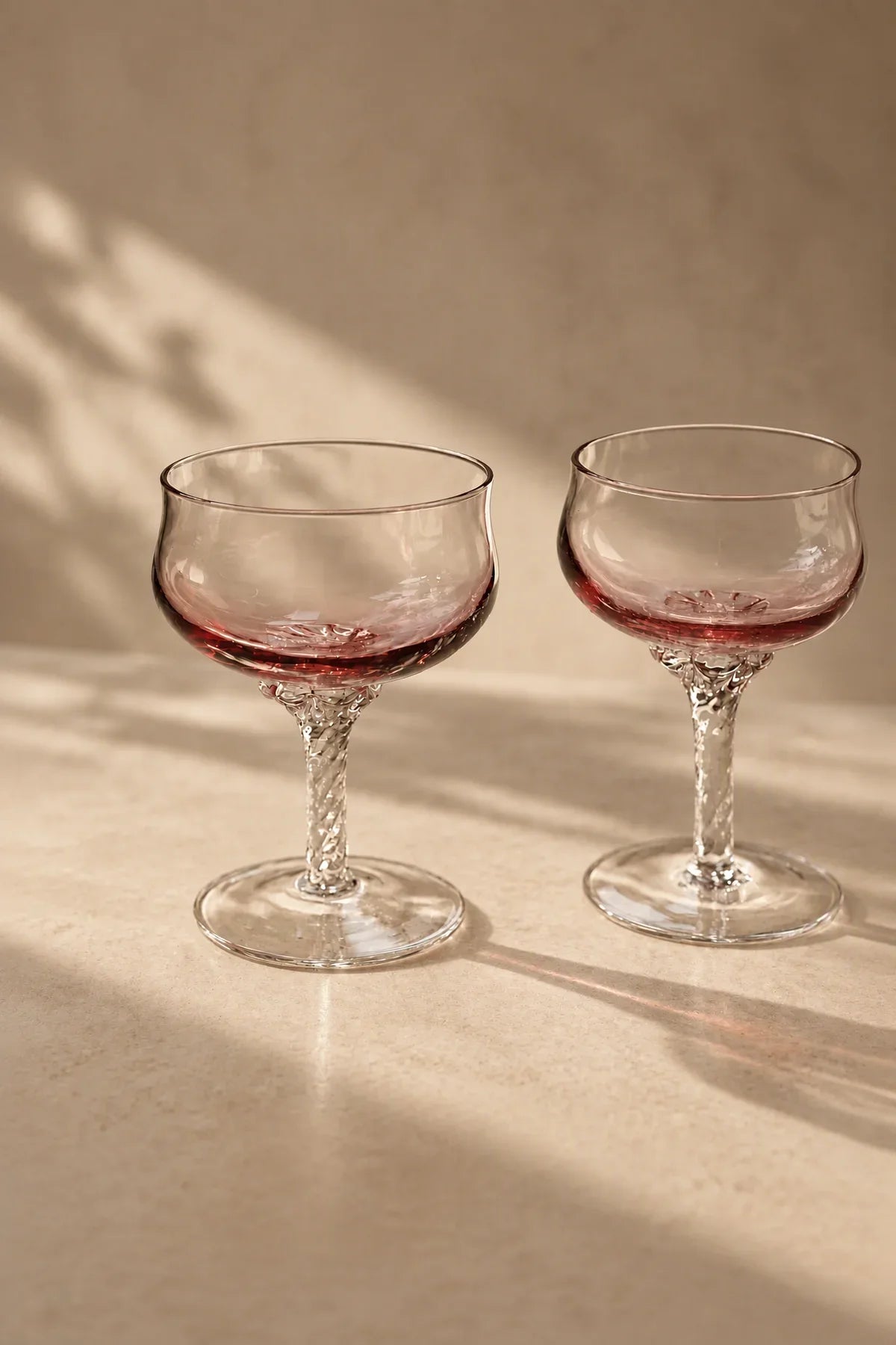 Violet Hour Amethyst Glass Cocktail Coupe