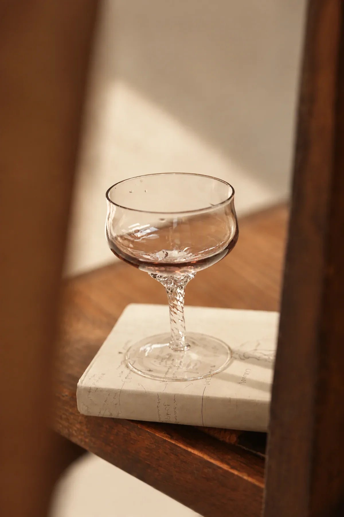 Violet Hour Amethyst Glass Cocktail Coupe