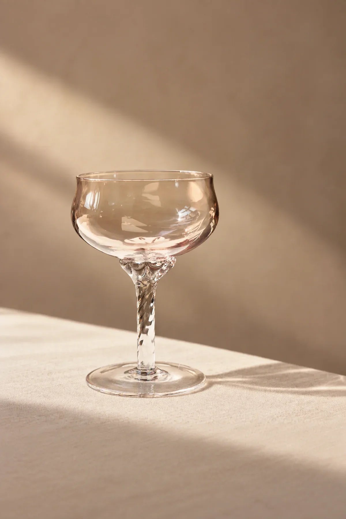 Violet Hour Amethyst Glass Cocktail Coupe