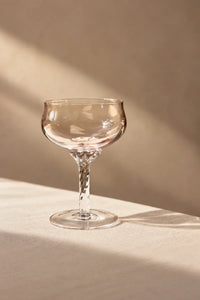 Violet Hour Amethyst Glass Cocktail Coupe