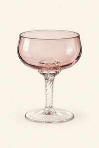 Violet Hour Amethyst Glass Cocktail Coupe