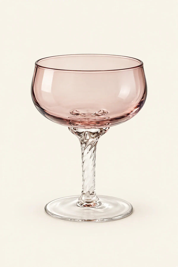 Violet Hour Amethyst Glass Cocktail Coupe