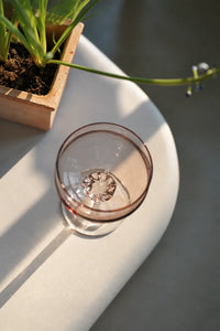 Violet Hour Amethyst Glass Cocktail Coupe