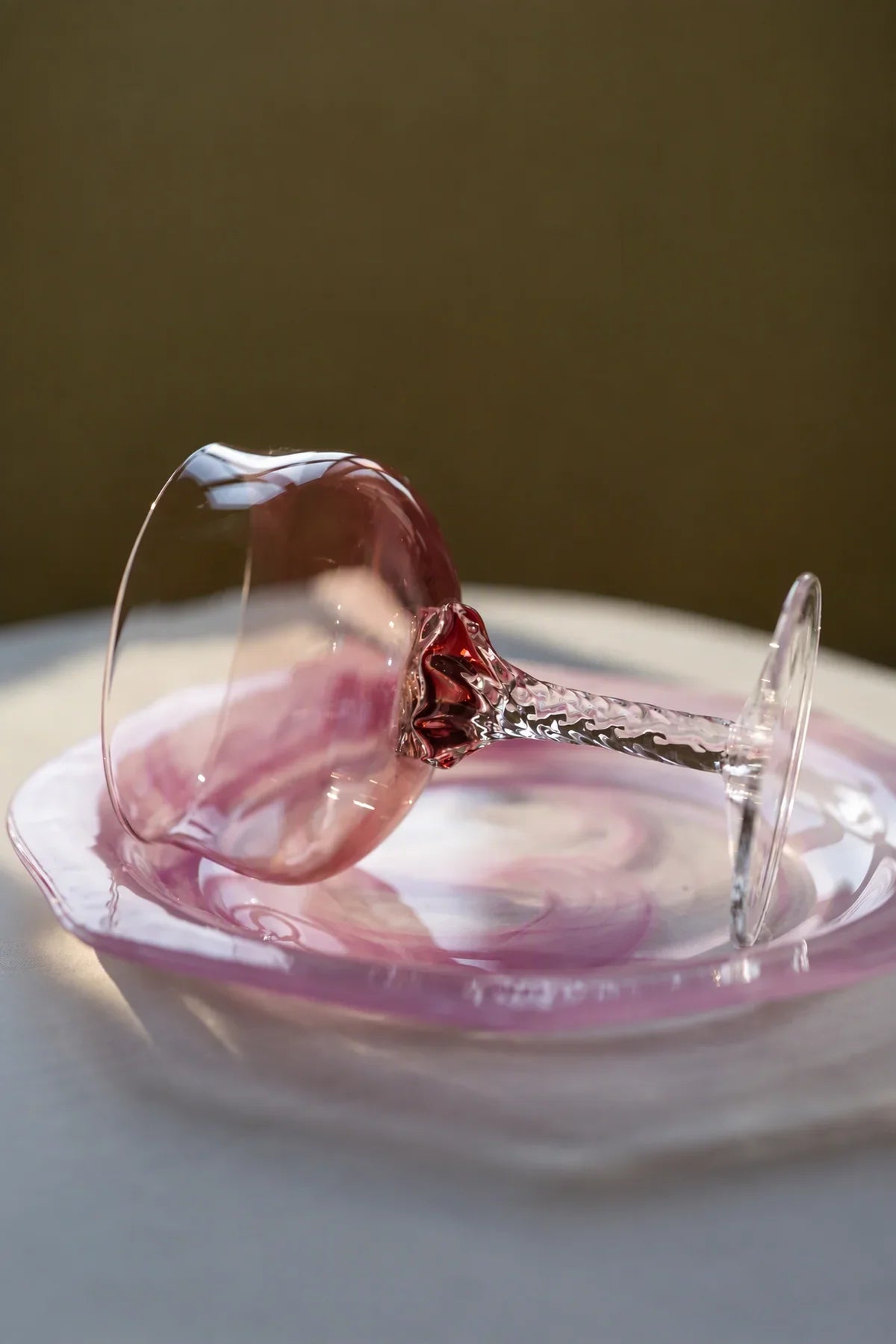 Violet Hour Amethyst Glass Cocktail Coupe