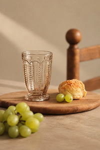 Cathedral Light Iridescent Glass Wine Goblet
