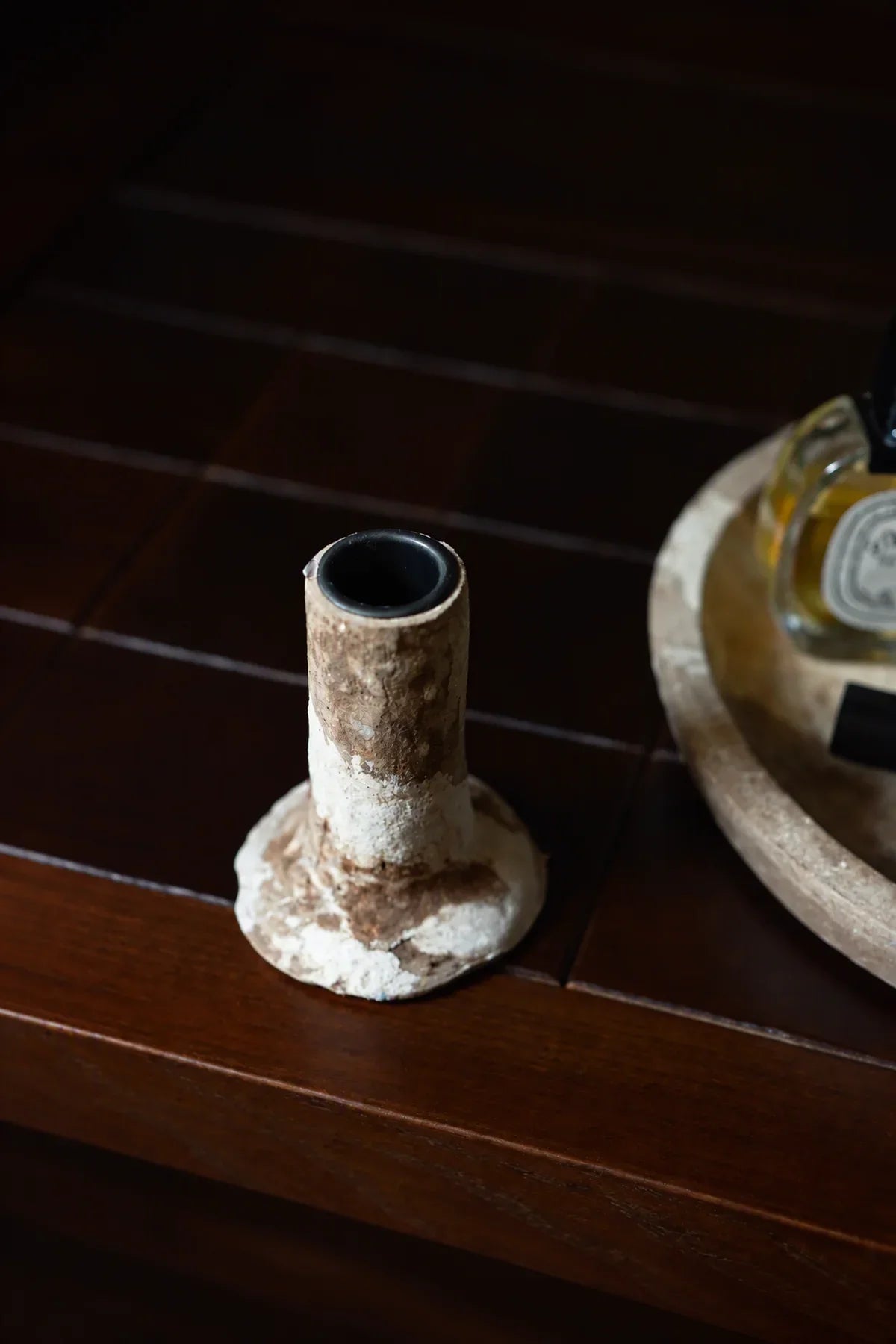 Artifact Hour Earthy Ceramic Candle Holder
