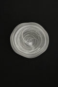 Soft Current Milky Glass Serving Bowl