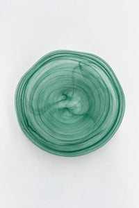Tide Pool Pastel Glass Serving Bowl