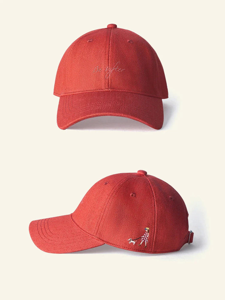 Be Softer Holiday Embroidered Baseball Cap - TRLab Shop
