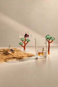 Miniature Wild Clear Glass Tableware Set