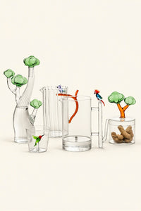 Canopy Perch Clear Glass Glassware Collection