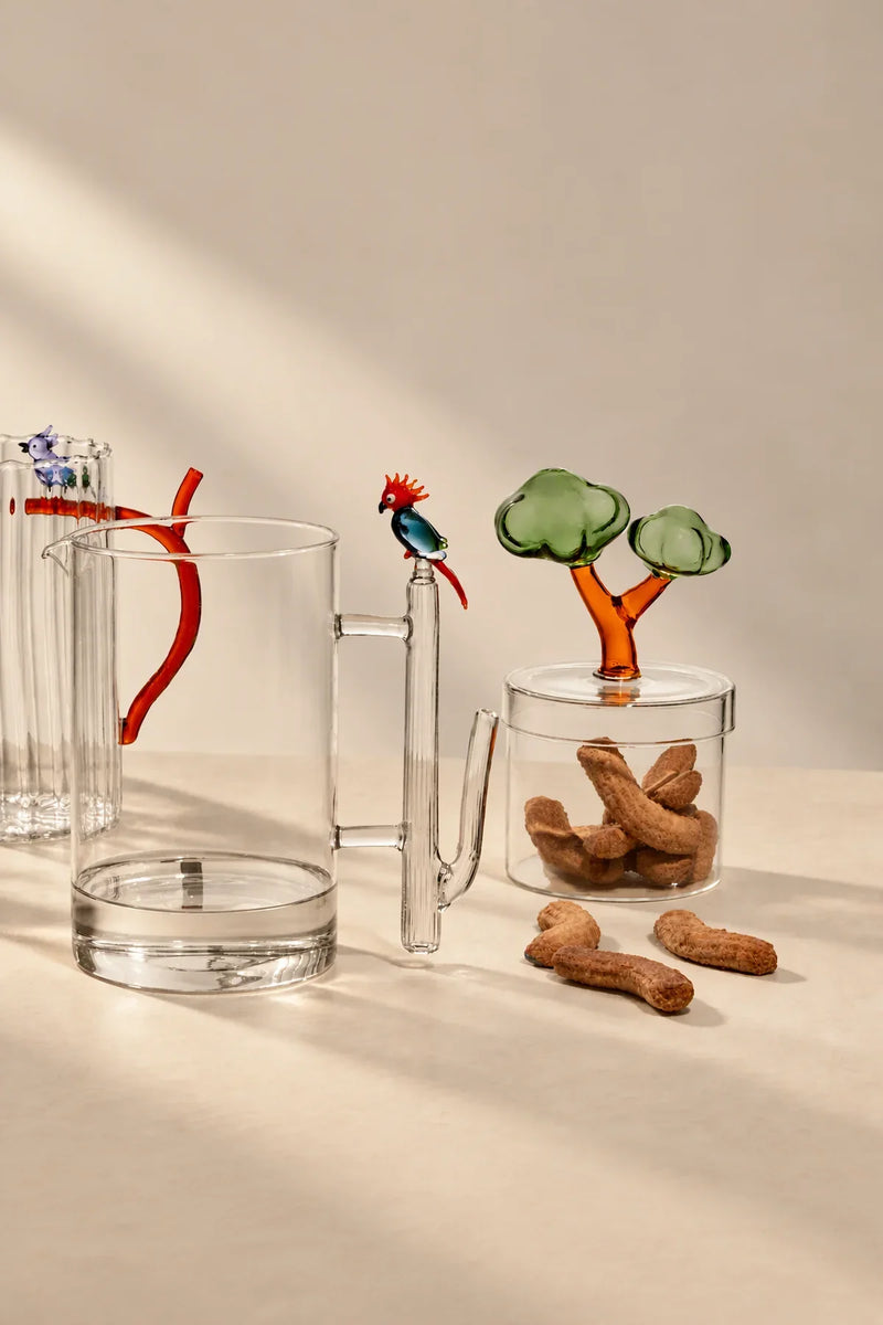 Canopy Perch Clear Glass Glassware Collection