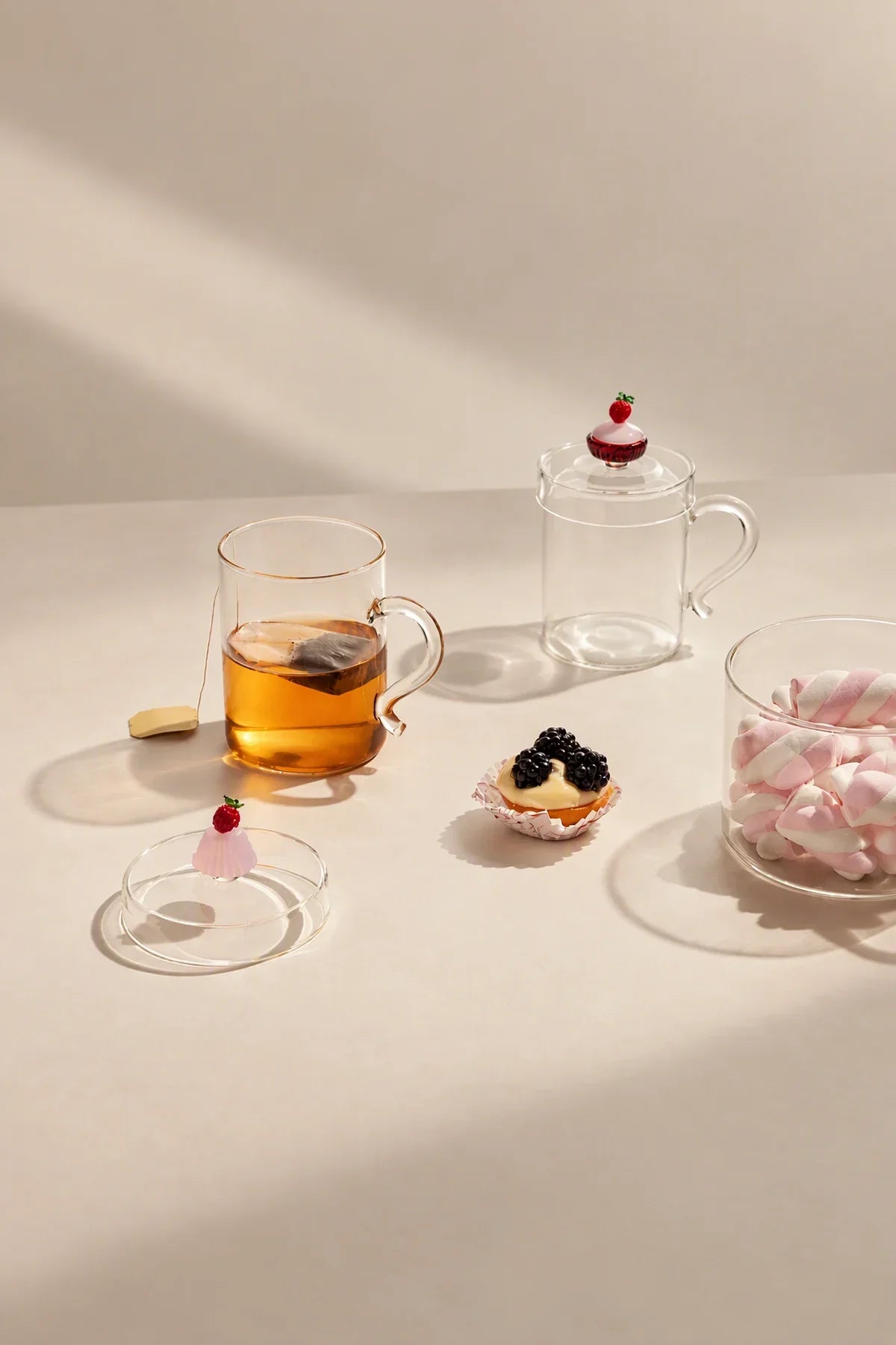 Pâtisserie Hour Clear Glass Tableware Set