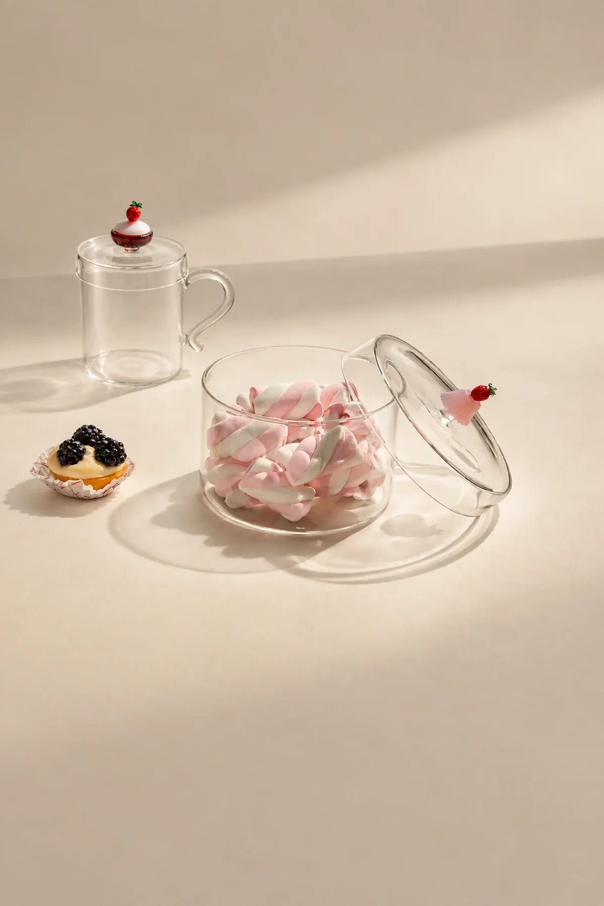 Pâtisserie Hour Clear Glass Tableware Set
