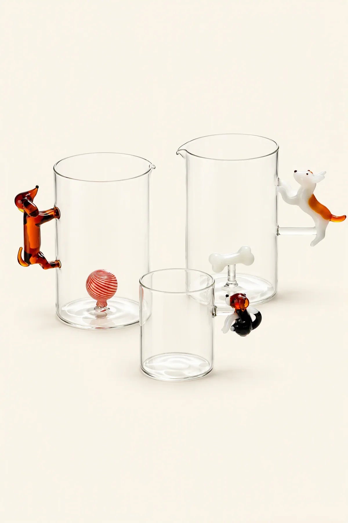 Best Friend Clear Glass Mug