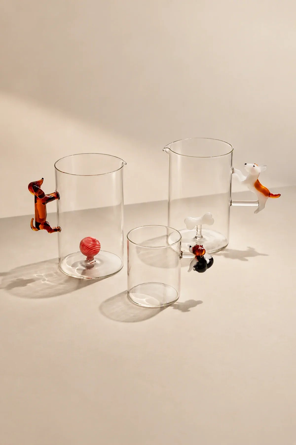 Best Friend Clear Glass Mug
