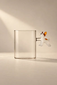 Best Friend Clear Glass Mug