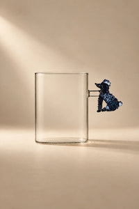 Best Friend Clear Glass Mug