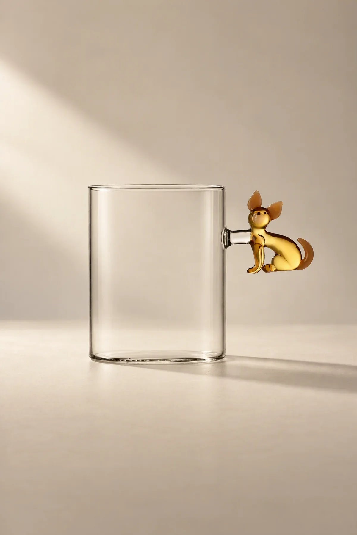 Best Friend Clear Glass Mug