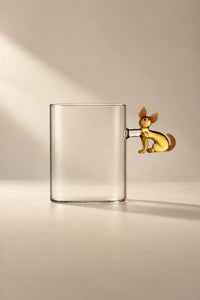 Best Friend Clear Glass Mug