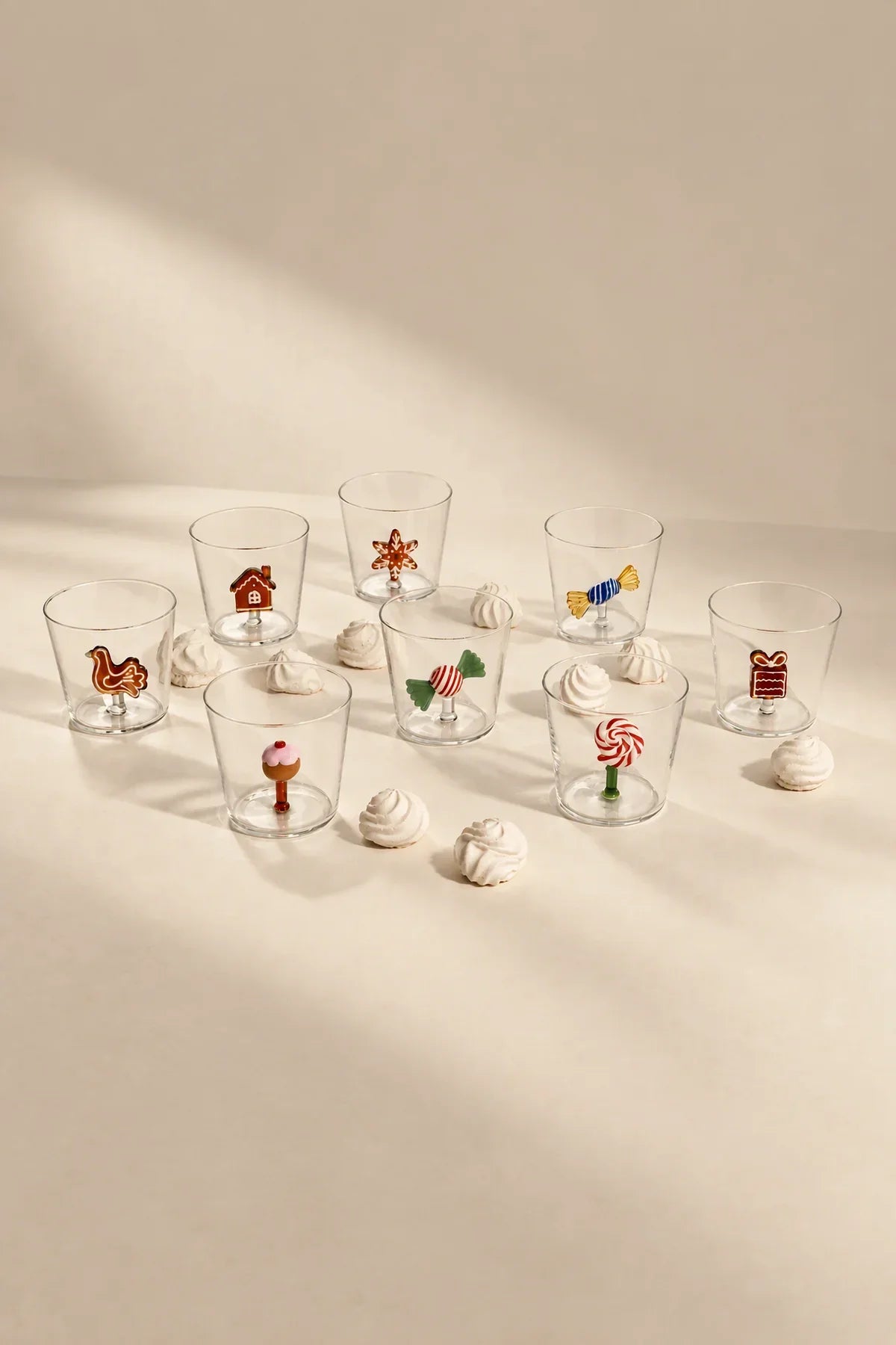 Holiday Fable Clear Glass Tumbler