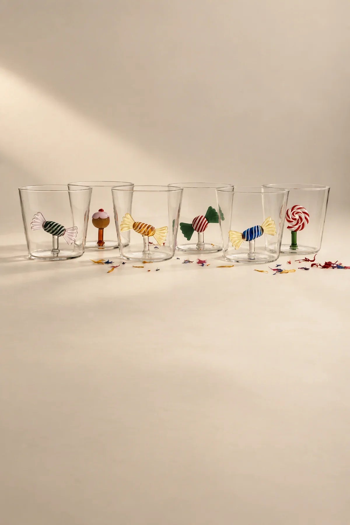 Holiday Fable Clear Glass Tumbler