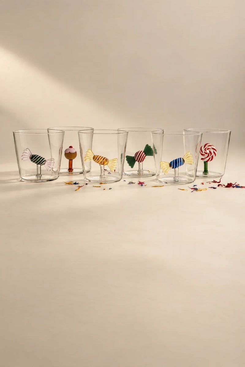 Holiday Fable Clear Glass Tumbler