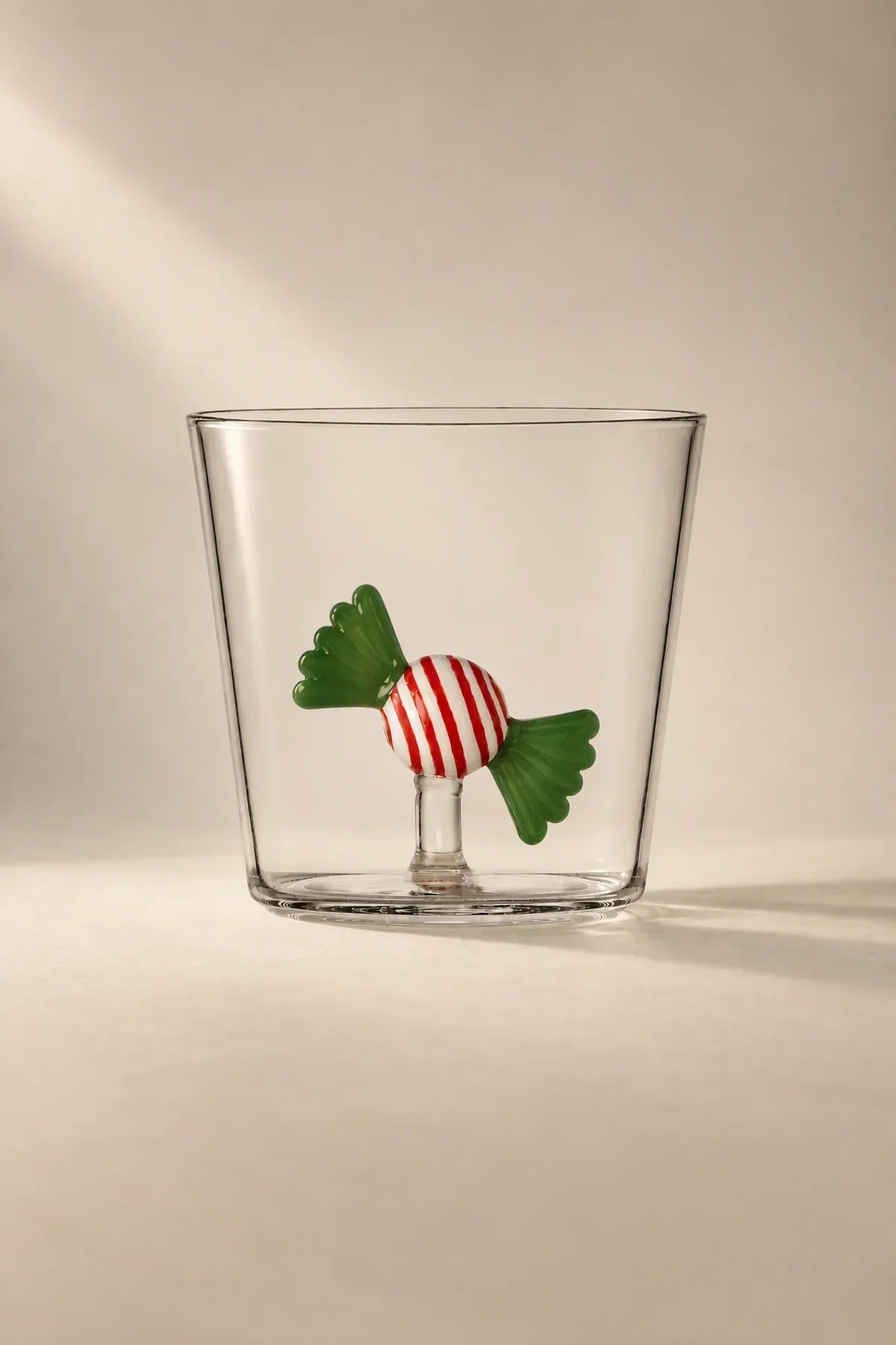Holiday Fable Clear Glass Tumbler