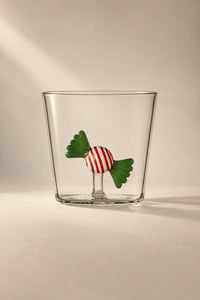 Holiday Fable Clear Glass Tumbler
